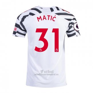 Camiseta Manchester United Jugador Matic Tercera 2020-2021