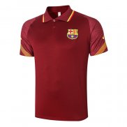 Camiseta Polo del Barcelona 2020-2021 Rojo