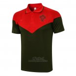 Camiseta Polo del Portugal 2021 Negro