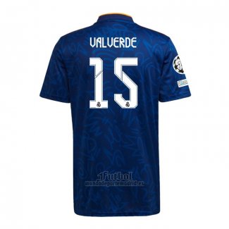 Camiseta Real Madrid Jugador Valverde Segunda 2021-2022