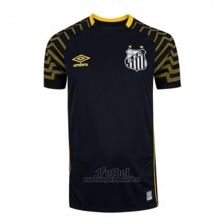 Camiseta Santos Portero 2021 Negro Tailandia