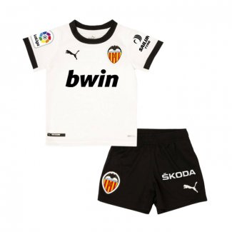 Camiseta Valencia Primera Nino 2020-2021