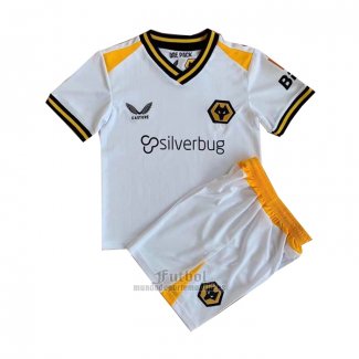 Camiseta Wolves Tercera Nino 2021-2022