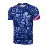 Camiseta de Entrenamiento Chelsea 2021-2022 Azul