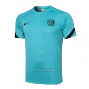 Camiseta de Entrenamiento Inter Milan 2021-2022 Verde