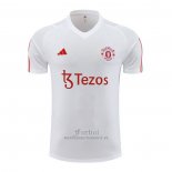 Camiseta de Entrenamiento Manchester United 2023-2024 Blanco