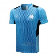 Camiseta de Entrenamiento Olympique Marsella 2021-2022 Azul