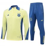 Chandal de Sudadera del Ajax 2024-2025 Amarillo