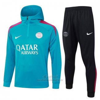 Chandal de Sudadera del Paris Saint-Germain 2024-2025 Verde