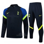 Chandal de Sudadera del Tottenham Hotspur Nino 2021-2022 Azul