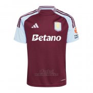 Camiseta Aston Villa Primera 2024-2025 Tailandia