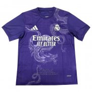 Camiseta Real Madrid Dragon 2024-2025 Purpura Tailandia