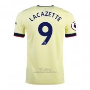 Camiseta Arsenal Jugador Lacazette Segunda 2021-2022