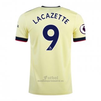 Camiseta Arsenal Jugador Lacazette Segunda 2021-2022