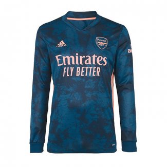 Camiseta Arsenal Tercera Manga Larga 2020-2021