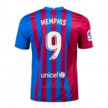 Camiseta Barcelona Jugador Memphis Primera 2021-2022