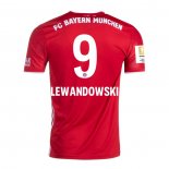 Camiseta Bayern Munich Jugador Lewandowski Primera 2020-2021