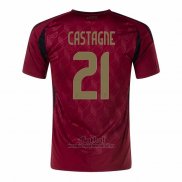 Camiseta Belgica Jugador Castagne Primera 2024