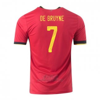 Camiseta Belgica Jugador De Bruyne Primera 2020-2021