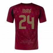 Camiseta Belgica Jugador Onana Primera 2024