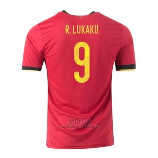 Camiseta Belgica Jugador R.Lukaku Primera 2020-2021