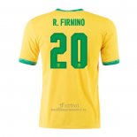 Camiseta Brasil Jugador R.Firmino Primera 2020-2021