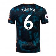 Camiseta Chelsea Jugador T.Silva Tercera 2020-2021