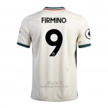 Camiseta Liverpool Jugador Firmino Segunda 2021-2022