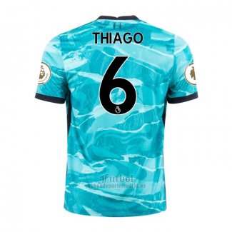 Camiseta Liverpool Jugador Thiago Segunda 2020-2021