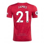 Camiseta Manchester United Jugador James Primera 2020-2021