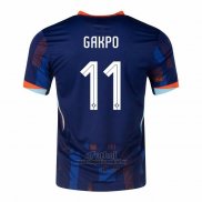 Camiseta Paises Bajos Jugador Gakpo Segunda 2024