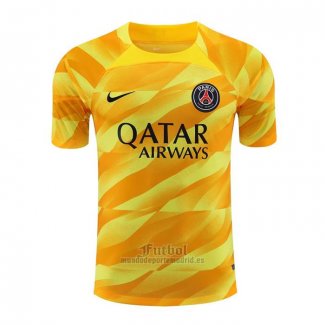 Camiseta Paris Saint-Germain Portero 2023-2024 Amarillo