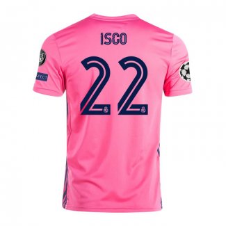 Camiseta Real Madrid Jugador Isco Segunda 2020-2021