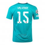 Camiseta Real Madrid Jugador Valverde Tercera 2021-2022