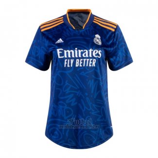 Camiseta Real Madrid Segunda Mujer 2021-2022