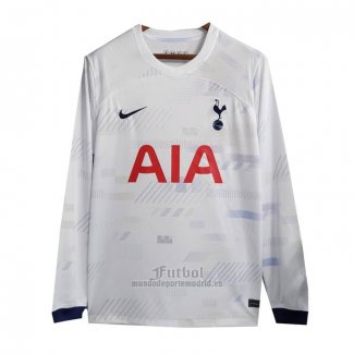 Camiseta Tottenham Hotspur Primera Manga Larga 2023-2024