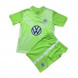 Camiseta Wolfsburg Primera Nino 2020-2021