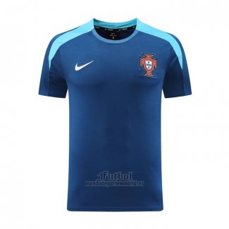 Camiseta de Entrenamiento Portugal 2024-2025 Azul