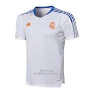 Camiseta de Entrenamiento Real Madrid 2021-2022 Blanco