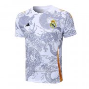 Camiseta de Entrenamiento Real Madrid Dragon 2024-2025 Blanco