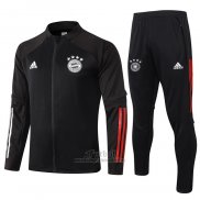 Chandal de Chaqueta del Bayern Munich Nino 2020-2021 Negro