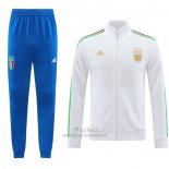 Chandal de Chaqueta del Italia 2024-2025 Blanco