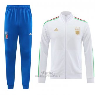 Chandal de Chaqueta del Italia 2024-2025 Blanco