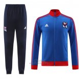 Chandal de Chaqueta del Lyon 2023-2024 Azul