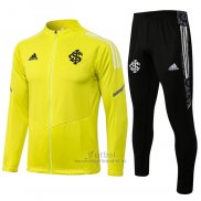 Chandal de Chaqueta del SC Internacional 2021-2022 Amarillo