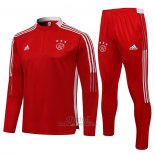 Chandal de Sudadera del Ajax 2021-2022 Rojo