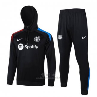 Chandal de Sudadera del Barcelona 2024-2025 Negro