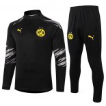 Chandal de Sudadera del Borussia Dortmund 2020-2021 Negro