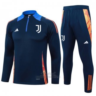 Chandal de Sudadera del Juventus Nino 2024-2025 Azul