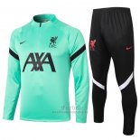 Chandal de Sudadera del Liverpool 2020-2021 Verde